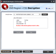 GiliSoft DVD CSS Decryption screenshot